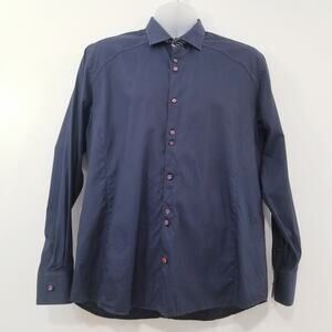 Stone Rose Red Rivet Collection Button Up Dress Shirts